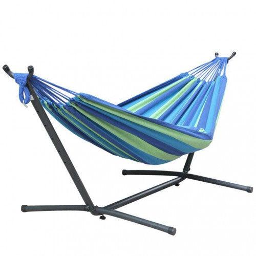 MSW Furniture High Quality Hammock with Space Saving Steel Stand Includes Portable Carrying Case - Toytexx MSW Furniture High Quality Hammock with Space Saving Steel Stand Includes Portable Carrying Case - Toytexx